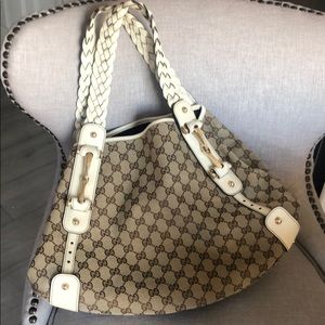 Gucci hobo bag canvas